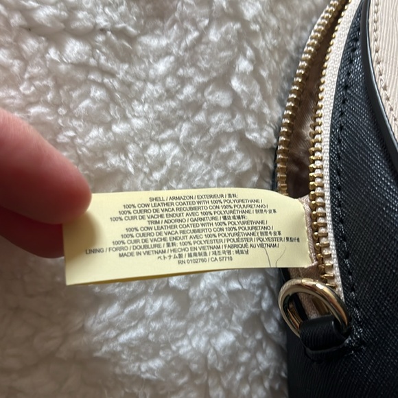 Kate Spade Cream and Black Satchel Dome-Shaped Elegance - Picture 10 of 13